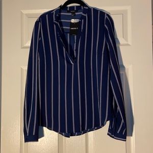 Forever 21 striped blouse
